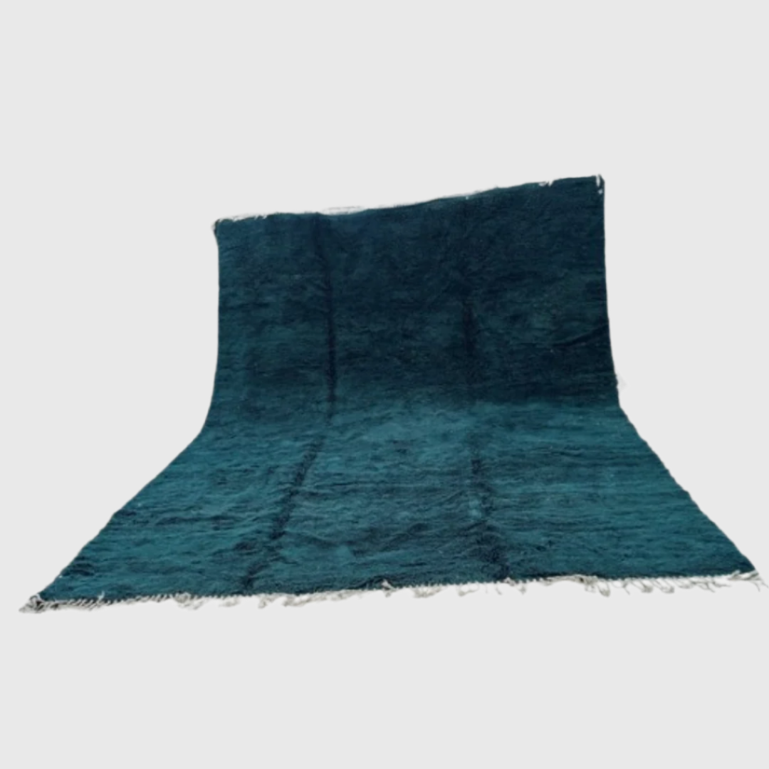 Blue Mrirt rug front picture